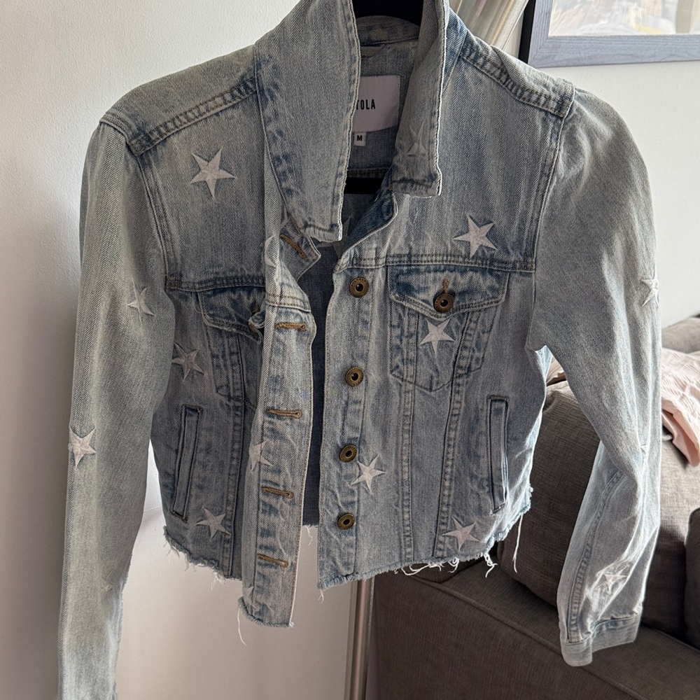 Pistola Denim Jacket with Stars